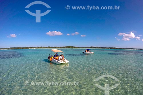  Boat ride - natural pools of the Ponta de Mangue Beach  - Maragogi city - Alagoas state (AL) - Brazil