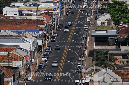  Overview of the city of Tupa with Tamoios Avenue  - Tupa city - Sao Paulo state (SP) - Brazil