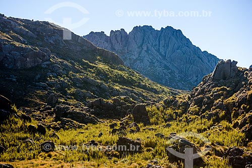  Landscape during trail between Agulhas Negras Peak to Hermes Wing Mountain - Itatiaia National Park  - Itatiaia city - Rio de Janeiro state (RJ) - Brazil