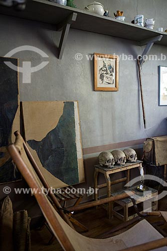  Inside of the Paul Cézanne atelier  - Aix-en-Provence city - Alpes-de-Haute-Provence department - France