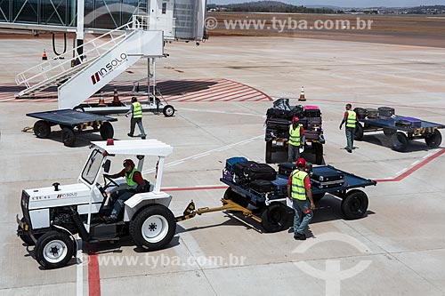  Luggage disembark - Santa Genoveva Airport  - Goiania city - Goias state (GO) - Brazil