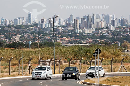  Snippet of road that connects the Santa Genoveva Airport to Goiania city  - Goiania city - Goias state (GO) - Brazil