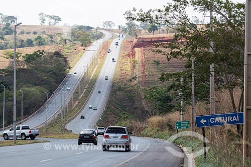  View of the Km 34 of Jayme Camara Highway (GO-070) - near to Caturai city  - Caturai city - Goias state (GO) - Brazil