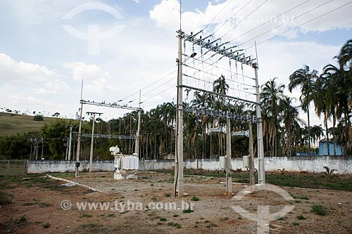  Substation of CELG Company - power transmission services concessionaire  - Itaucu city - Goias state (GO) - Brazil