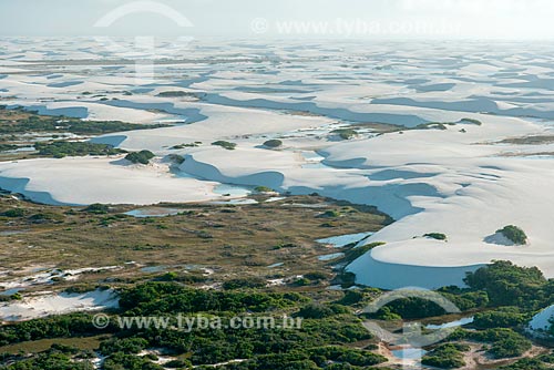  Aerial photo of dunes - Lencois Maranhenses National Park  - Barreirinhas city - Maranhao state (MA) - Brazil