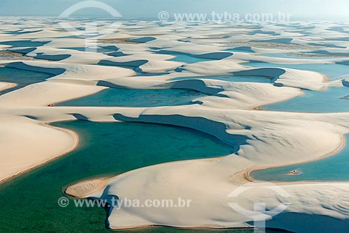  Aerial photo of dunes - Lencois Maranhenses National Park  - Barreirinhas city - Maranhao state (MA) - Brazil