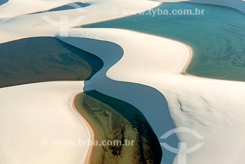  Aerial photo of dunes - Lencois Maranhenses National Park  - Barreirinhas city - Maranhao state (MA) - Brazil