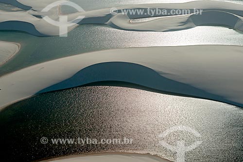  Aerial photo of dunes - Lencois Maranhenses National Park  - Barreirinhas city - Maranhao state (MA) - Brazil