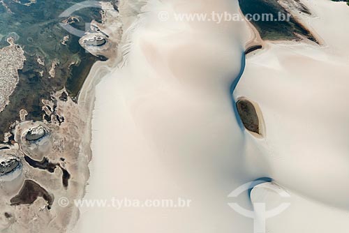  Aerial photo of dunes - Lencois Maranhenses National Park  - Barreirinhas city - Maranhao state (MA) - Brazil