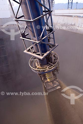  Soybean loading - Guaruja Grain Terminal - Santos Port  - Guaruja city - Sao Paulo state (SP) - Brazil