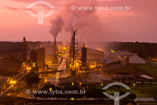  General view of fertilizer factory  - Araxa city - Minas Gerais state (MG) - Brazil