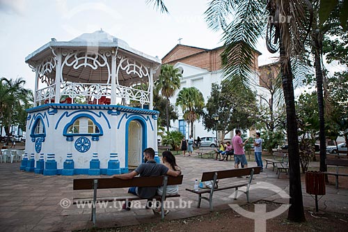  Persons - Tarso de Camargo Square - also known as Bandstand Square  - Goias city - Goias state (GO) - Brazil