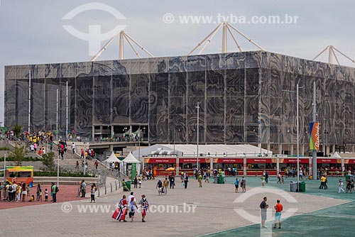  Facade of the Olympic Water Sports Centre - part of the Rio 2016 Olympic Park  - Rio de Janeiro city - Rio de Janeiro state (RJ) - Brazil