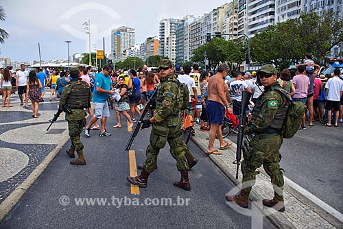  Marines soldiers reinforce security during womens triathlon competition  - Rio de Janeiro city - Rio de Janeiro state (RJ) - Brazil
