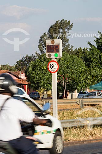  Electronic Radar for speed control of the Jayme Camara Highway (GO-070)  - Goiania city - Goias state (GO) - Brazil