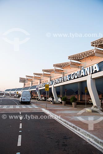  Facade of the Santa Genoveva Airport  - Goiania city - Goias state (GO) - Brazil