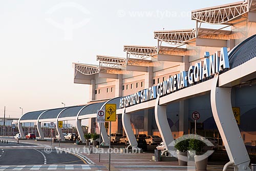  Facade of the Santa Genoveva Airport  - Goiania city - Goias state (GO) - Brazil