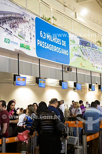  Check-in - Santa Genoveva Airport  - Goiania city - Goias state (GO) - Brazil