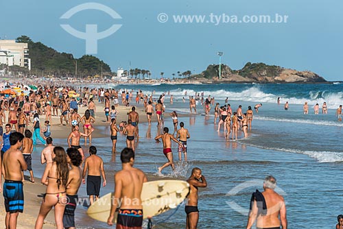  Bathers - Ipanema Beach waterfront  - Rio de Janeiro city - Rio de Janeiro state (RJ) - Brazil