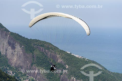  Take-off - paraglider of Pedra Bonita (Bonita Stone)/Pepino ramp  - Rio de Janeiro city - Rio de Janeiro state (RJ) - Brazil
