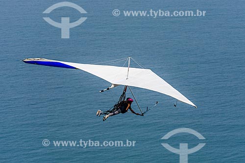  Take-off - hang glider of Pedra Bonita (Bonita Stone)/Pepino ramp  - Rio de Janeiro city - Rio de Janeiro state (RJ) - Brazil