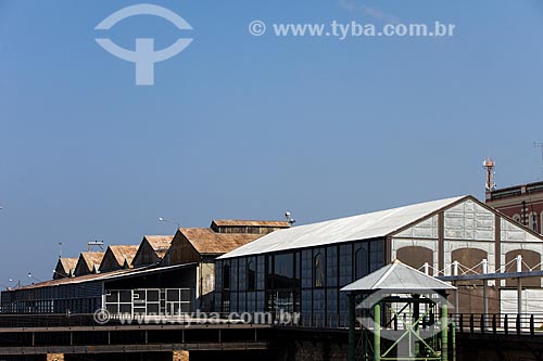  View of warehouses - Manaus Port  - Manaus city - Amazonas state (AM) - Brazil