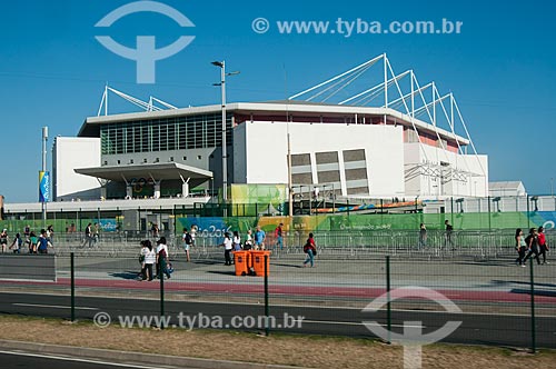  Facade of the Maria Lenk Aquatic Center - part of the Rio 2016 Olympic Park  - Rio de Janeiro city - Rio de Janeiro state (RJ) - Brazil