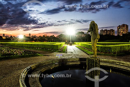  Botanic Garden or Francisca Maria Garfunkel Richbieter Botanic Garden at dusk  - Curitiba city - Parana state (PR) - Brazil