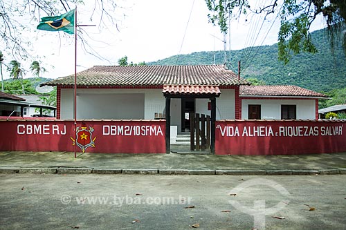  Headquarters of the Fire Department - Vila do Abraao (Abraao Village)  - Angra dos Reis city - Rio de Janeiro state (RJ) - Brazil