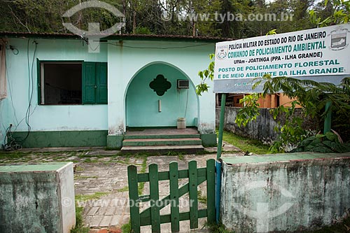  Environmental Policing command - Vila do Abraao (Abraao Village)  - Angra dos Reis city - Rio de Janeiro state (RJ) - Brazil