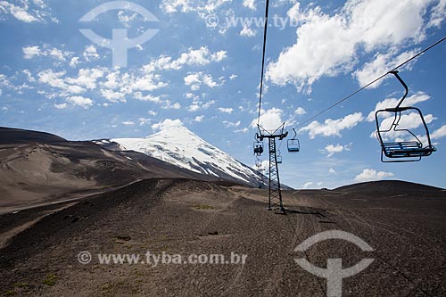  Cable car of Osorno Volcano  - Osorno province - Chile