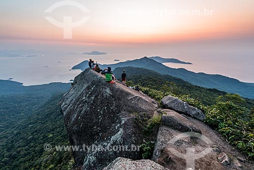  Top of Papagaio Peak with Ilha Grande Bay in the background  - Angra dos Reis city - Rio de Janeiro state (RJ) - Brazil