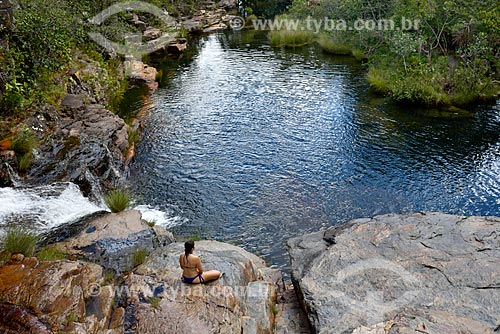  Almecegas II Waterfall - Chapada dos Veadeiros National Park  - Alto Paraiso de Goias city - Goias state (GO) - Brazil