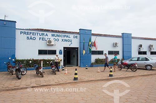  Facade of the Sao Felix do Xingu City Hall   - Sao Felix do Xingu city - Para state (PA) - Brazil