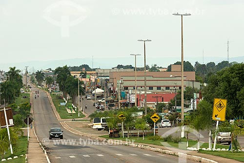  Snippet of Nations Avenue (PA-279)  - Ourilandia do Norte city - Para state (PA) - Brazil