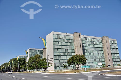  Buildings - Esplanade of Ministries  - Brasilia city - Distrito Federal (Federal District) (DF) - Brazil