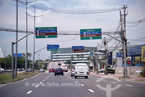  Traffic - Linha Amarela  - Rio de Janeiro city - Rio de Janeiro state (RJ) - Brazil