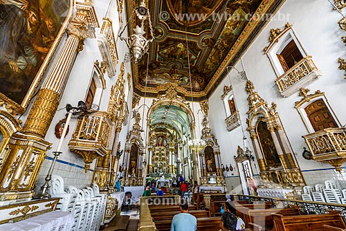  Inside of the Nosso Senhor do Bonfim Church (1754)  - Salvador city - Bahia state (BA) - Brazil