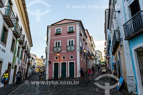  View of Maciel de Baixo Street with Maciel de Cima Street - Pelourinho  - Salvador city - Bahia state (BA) - Brazil