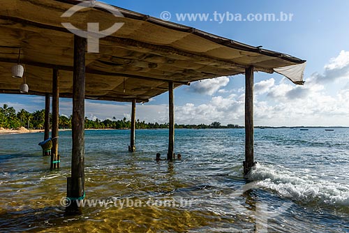  Tent - Tip of Muta Beach  - Marau city - Bahia state (BA) - Brazil