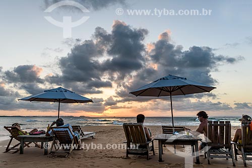  Sunset - Tip of Muta Beach  - Marau city - Bahia state (BA) - Brazil