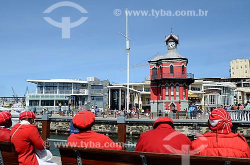  Clock Tower and Swing Bridge - Touristic complex Victoria & Alfred  - Cape Town city - Western Cape province - South Africa