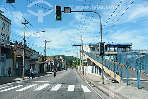  View of Cavalcanti Station of Supervia - rail transport services concessionaire  - Rio de Janeiro city - Rio de Janeiro state (RJ) - Brazil