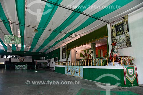  Inside of the Imperio Serrano samba school court  - Rio de Janeiro city - Rio de Janeiro state (RJ) - Brazil