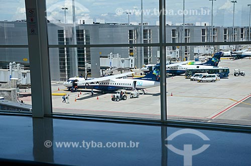  Airplane - Viracopos International Airport runway  - Campinas city - Sao Paulo state (SP) - Brazil