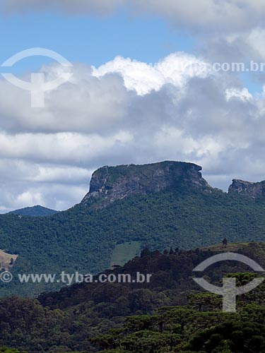  View of the Rock of Bau (Rock of Chest) from Campos do Jordao city  - Campos do Jordao city - Sao Paulo state (SP) - Brazil