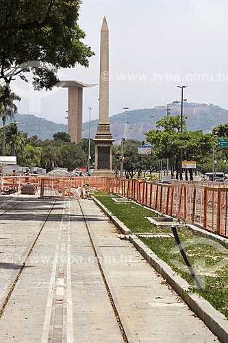  Works for implementation of the VLT (light rail Vehicle) on Rio Branco Avenue  - Rio de Janeiro city - Rio de Janeiro state (RJ) - Brazil