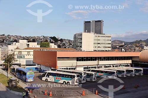  Buses at Novo Rio Bus Station  - Rio de Janeiro city - Rio de Janeiro state (RJ) - Brazil