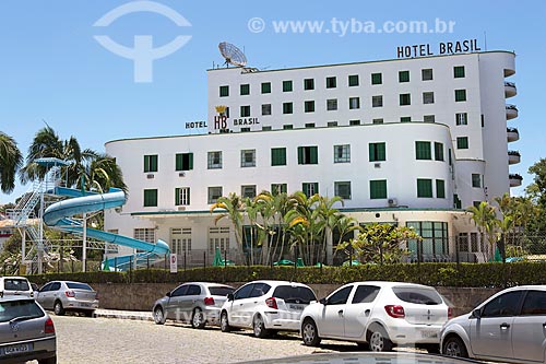  Facade of the Brasil Hotel (1917)  - Sao Lourenco city - Minas Gerais state (MG) - Brazil