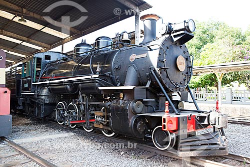  Train of The Baldwin Locomotive Works 1424, USA 59712 (1927) - that makes the sightseeing between the cities of Sao Lourenco and Soledade de Minas  - Sao Lourenco city - Minas Gerais state (MG) - Brazil